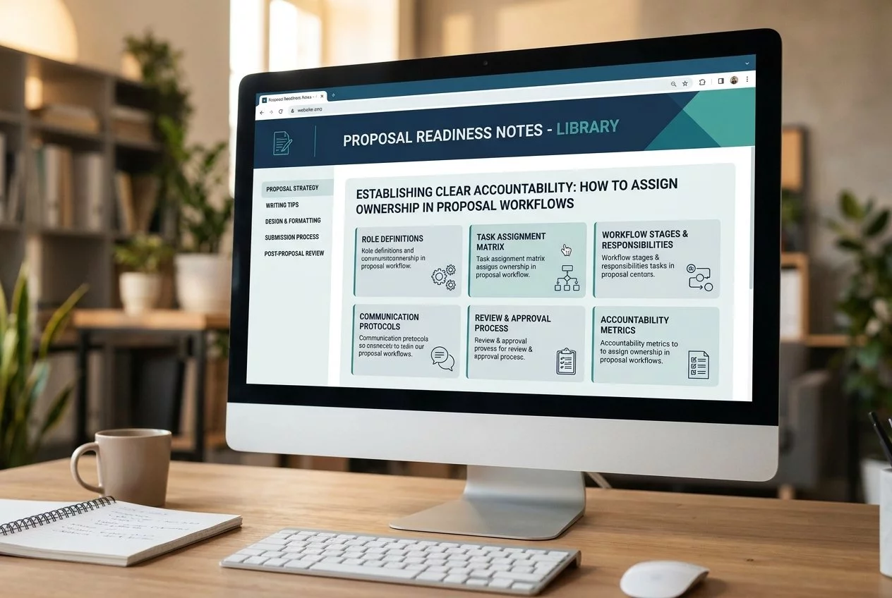 Establishing Clear Accountability: How to Assign Ownership in Proposal Workflows